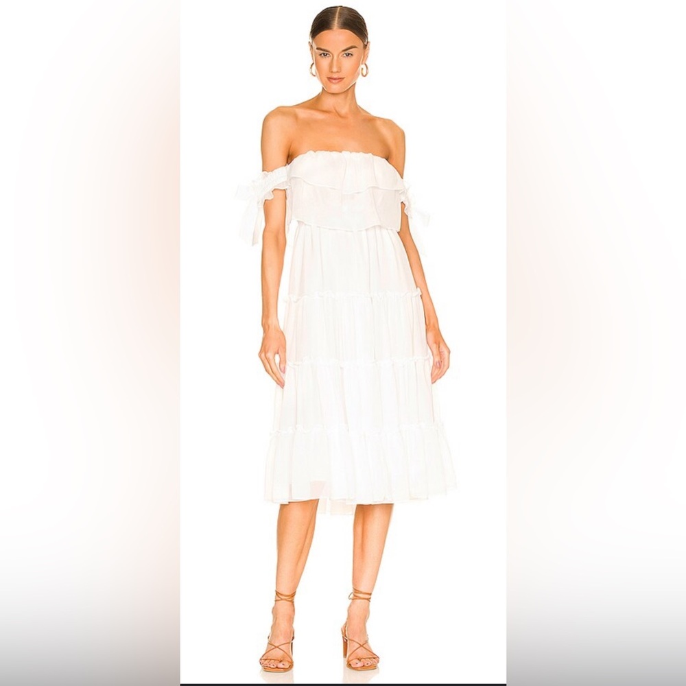 MISA Micaela Midi Dress